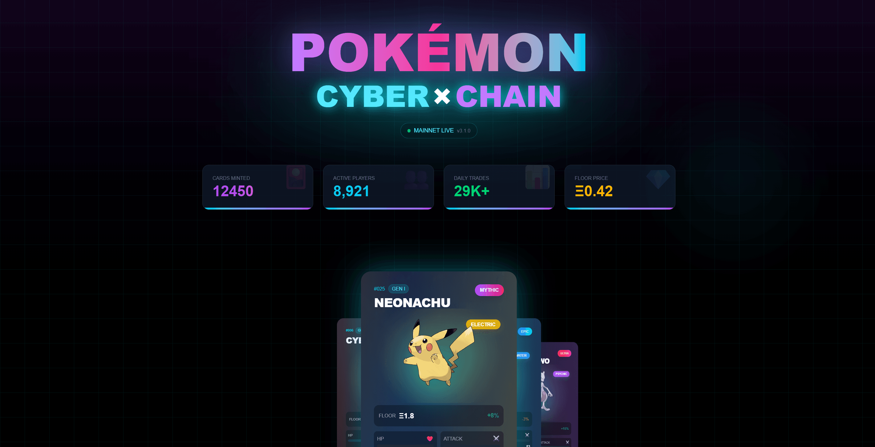 Pokémon Multiplayer Card Game